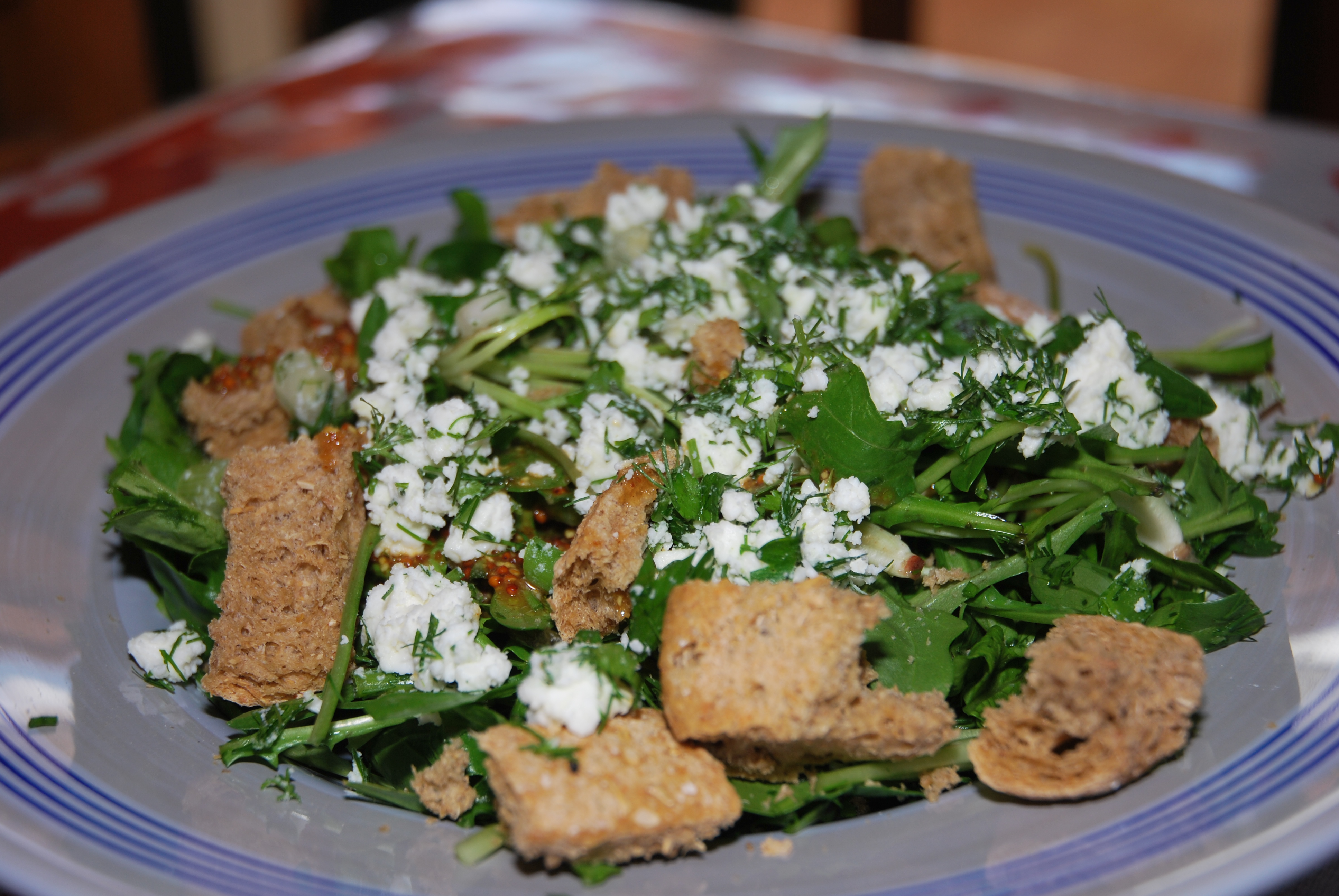 Cretan Diet I: Green Salad